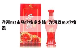 洋河m3市场价格多少钱  洋河酒m3价格表