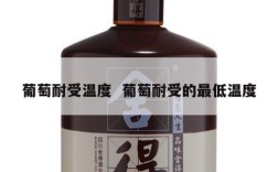 葡萄耐受温度  葡萄耐受的最低温度