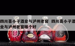 四川喜小子酒业与泸州老窖  四川喜小子酒业与泸州老窖哪个好