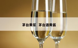 茅台黄浆  茅台酒黄酱