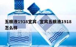 五粮液1918宜宾  宜宾五粮液1918怎么样