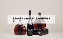 宜宾39度五粮液哪能买  宜宾五粮液哪里买