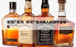 洋河广告词  洋河广告词男人的情怀是哪一年