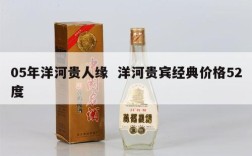 05年洋河贵人缘  洋河贵宾经典价格52度
