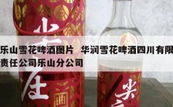 乐山雪花啤酒图片  华润雪花啤酒四川有限责任公司乐山分公司