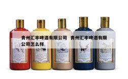 青州汇丰啤酒有限公司  青州汇丰啤酒有限公司怎么样
