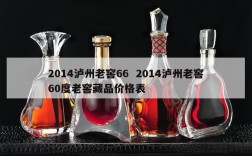 2014泸州老窖66  2014泸州老窖60度老窖藏品价格表