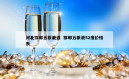 河北邯郸五粮液酒  邯郸五粮液52度价格表