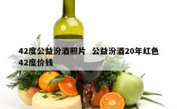 42度公益汾酒照片  公益汾酒20年红色42度价钱