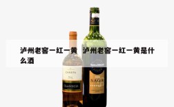 泸州老窖一红一黄  泸州老窖一红一黄是什么酒