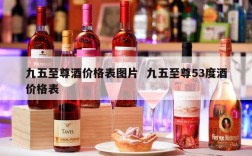 九五至尊酒价格表图片  九五至尊53度酒价格表