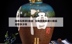 国宾五粮液6瓶装  五粮液国宾酒53度酱香型多少钱