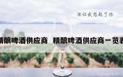 精酿啤酒供应商  精酿啤酒供应商一览表