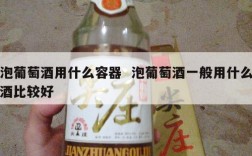 泡葡萄酒用什么容器  泡葡萄酒一般用什么酒比较好