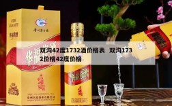 双沟42度1732酒价格表  双沟1732价格42度价格