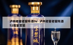 泸州老窖老窖陈酒9v  泸州老窖老窖陈酒52度鉴赏装