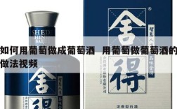 如何用葡萄做成葡萄酒  用葡萄做葡萄酒的做法视频