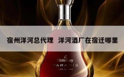 宿州洋河总代理  洋河酒厂在宿迁哪里