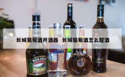 长城葡萄酒开酒器  长城葡萄酒怎么醒酒