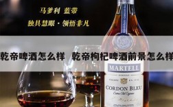 乾帝啤酒怎么样  乾帝枸杞啤酒前景怎么样