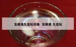 五粮液九龙坛价格  五粮液 九龙坛