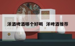 洋酒啤酒哪个好喝  洋啤酒推荐