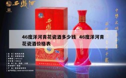 46度洋河青花瓷酒多少钱  46度洋河青花瓷酒价格表