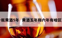 一瓶黄酒5年  黄酒五年和六年有啥区别