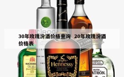 30年玫瑰汾酒价格查询  20年玫瑰汾酒价格表