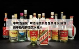 中啤酒灌装  啤酒灌装机是在条件下,缓慢而平稳地将酒装入瓶内