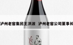泸州老窖集团王洪波  泸州老窖公司董事长