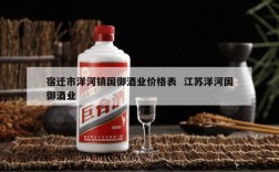 宿迁市洋河镇国御酒业价格表  江苏洋河国御酒业
