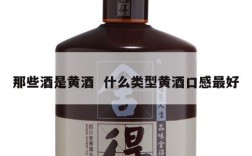那些酒是黄酒  什么类型黄酒口感最好