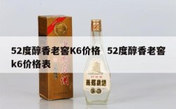 52度醇香老窖K6价格  52度醇香老窖k6价格表