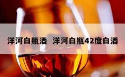 洋河白瓶酒  洋河白瓶42度白酒