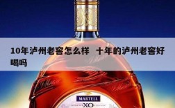 10年泸州老窖怎么样  十年的泸州老窖好喝吗
