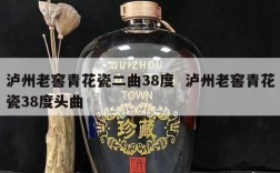 泸州老窖青花瓷二曲38度  泸州老窖青花瓷38度头曲