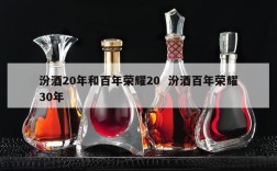 汾酒20年和百年荣耀20  汾酒百年荣耀30年