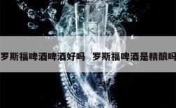 罗斯福啤酒啤酒好吗  罗斯福啤酒是精酿吗