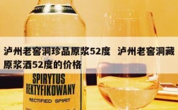 泸州老窖洞珍品原浆52度  泸州老窖洞藏原浆酒52度的价格