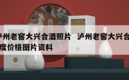 泸州老窖大兴合酒照片  泸州老窖大兴合52度价格图片资料