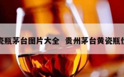 黄瓷瓶茅台图片大全  贵州茅台黄瓷瓶价格