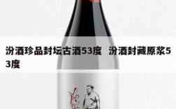 汾酒珍品封坛古酒53度  汾酒封藏原浆53度