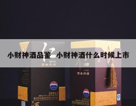 小财神酒品鉴  小财神酒什么时候上市