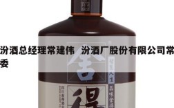 汾酒总经理常建伟  汾酒厂股份有限公司常委