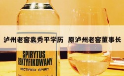 泸州老窖袁秀平学历  原泸州老窖董事长