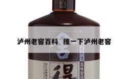 泸州老窖百科  搜一下泸州老窖