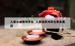 人参小酒贵州茅台  人参酒贵州茅台黄金集团