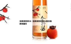五粮液贵宾38  五粮液贵宾酒52度价格表和图片