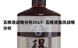 五粮液战略分析2019  五粮液集团战略分析